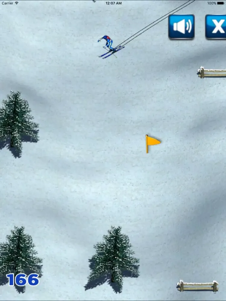 Captures d'écran de Ski Rush iPad 