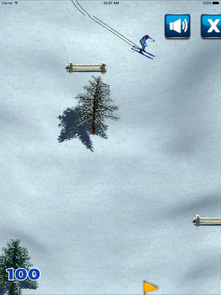 Captures d'écran de Ski Rush iPad 