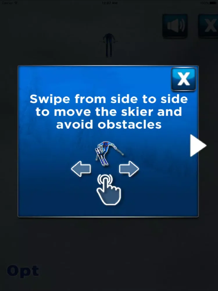 Captures d'écran de Ski Rush iPad 