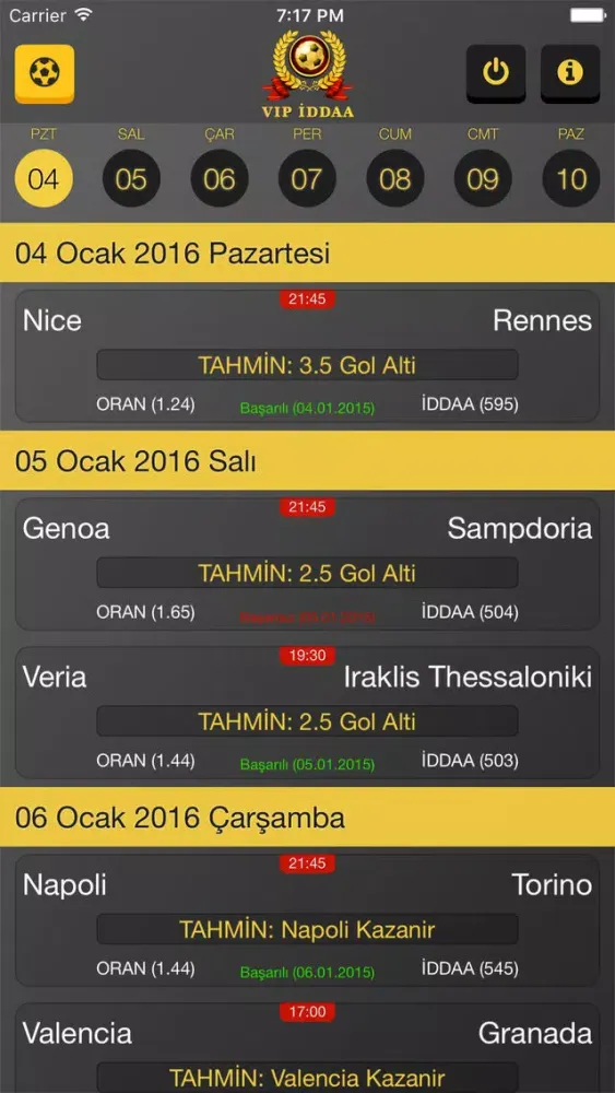 تصاویر VIP İddaa - Tahmin - Bahis