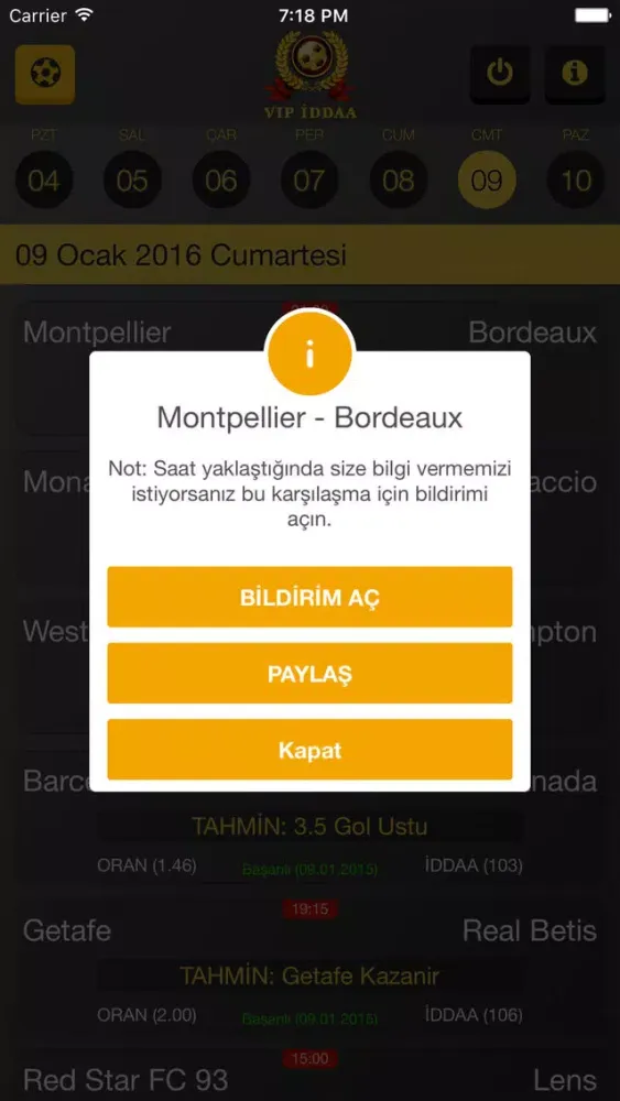 تصاویر VIP İddaa - Tahmin - Bahis