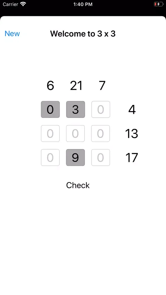 Absent Numbers 스크린샷