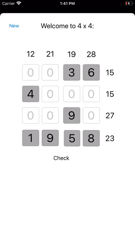 Absent Numbers 스크린샷