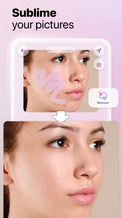 Скриншоты Magic AI: Retouch Editor