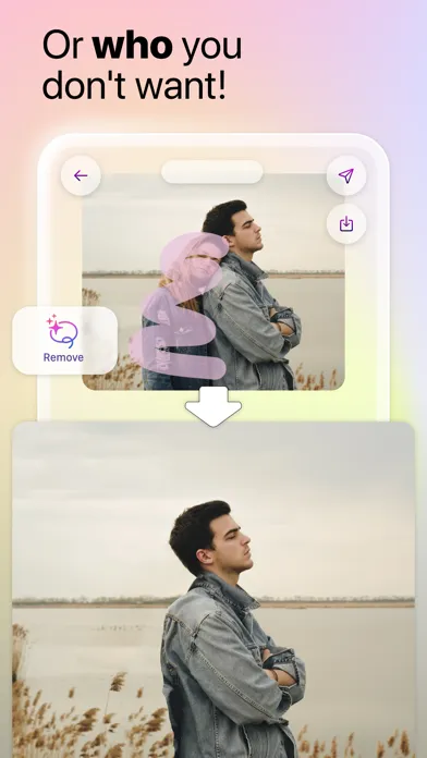 Скриншоты Magic AI: Retouch Editor
