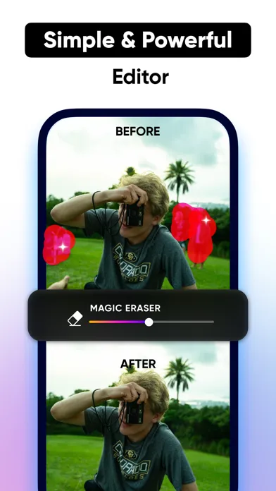 ภาพหน้าจอของ Photo Editor · Retouch & Edit