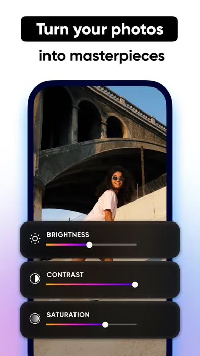 ภาพหน้าจอของ Photo Editor · Retouch & Edit