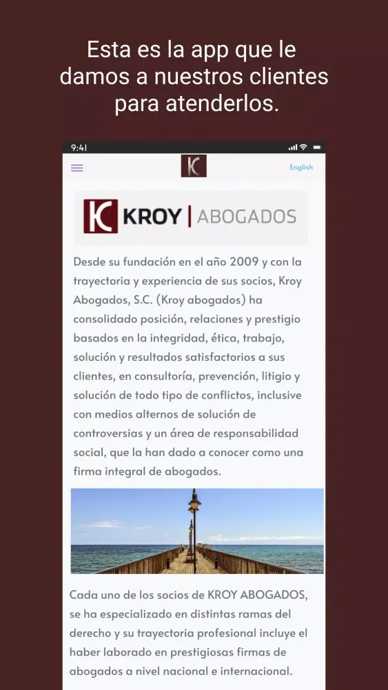 KROY Abogados应用截图