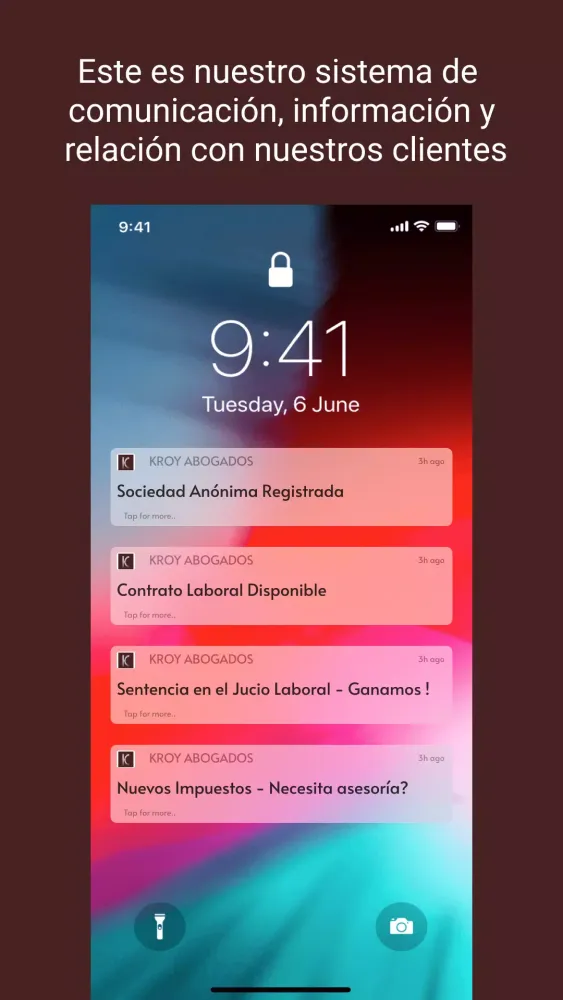 KROY Abogados应用截图