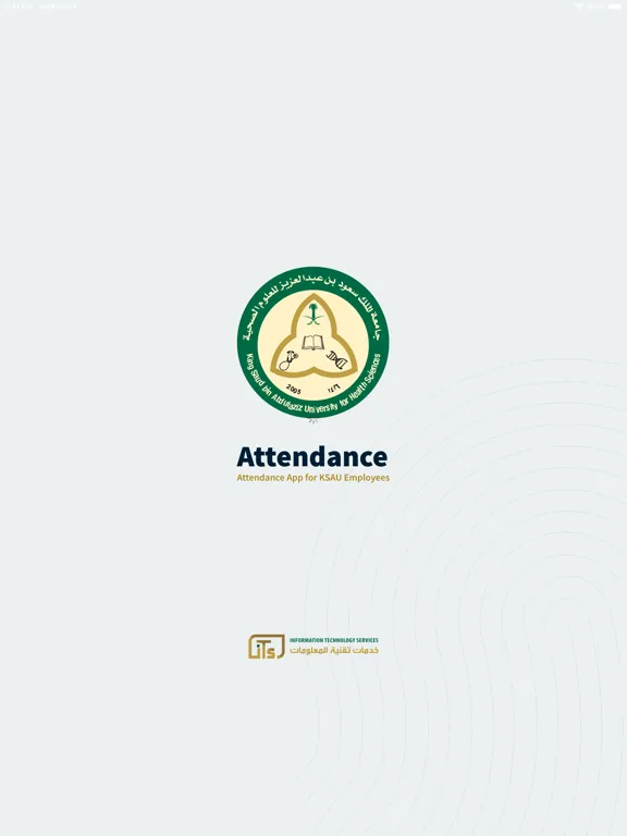 Capturas de tela do KSAU Attendance iPad 