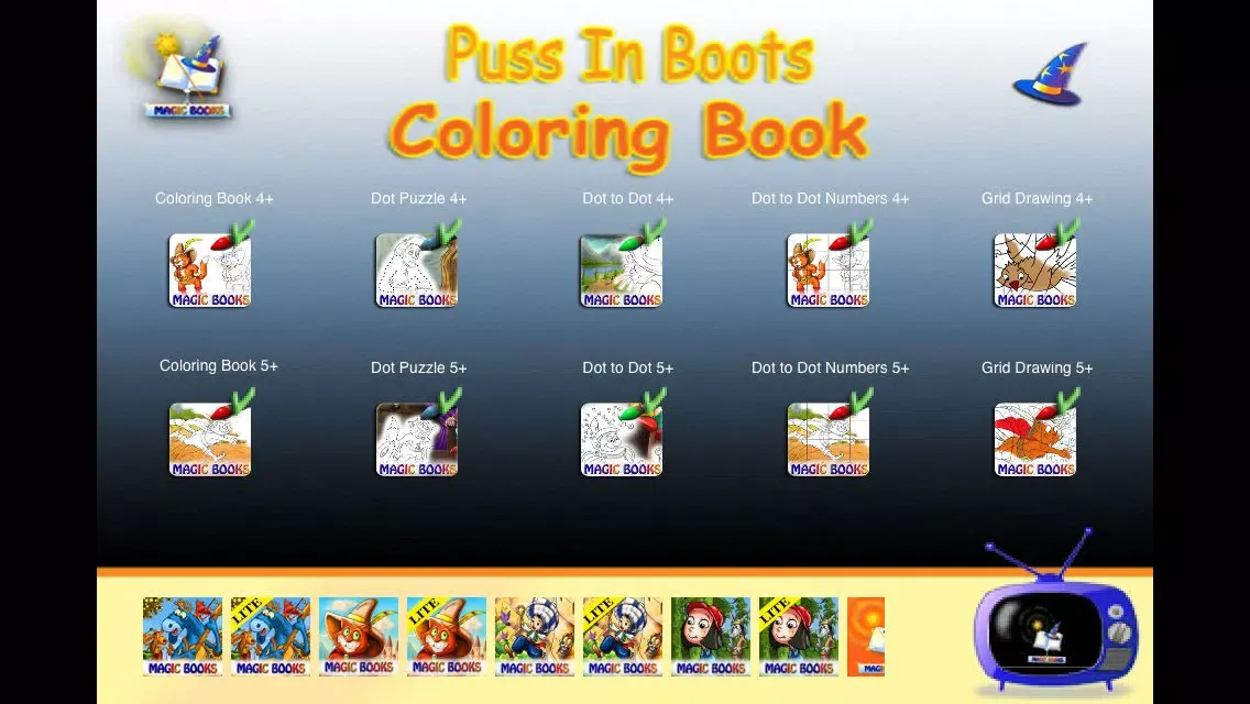 Coloring Studio - Puss in Boots edition 스크린샷
