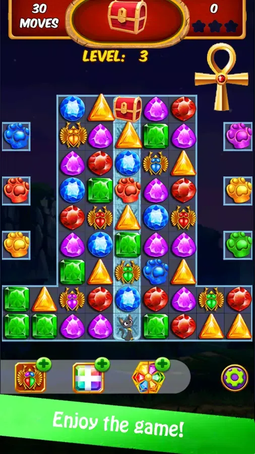 Jewels Deluxe Mania - Match 3 Puzzle Legend Ekran Görüntüleri