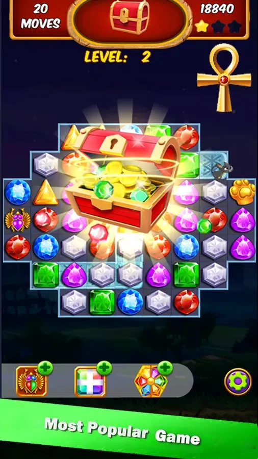 Jewels Deluxe Mania - Match 3 Puzzle Legend Ekran Görüntüleri