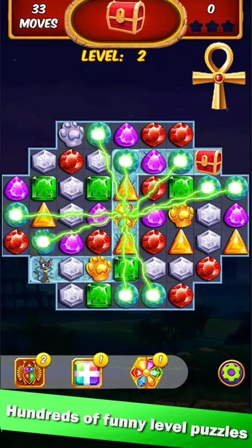 Jewels Deluxe Mania - Match 3 Puzzle Legend Ekran Görüntüleri