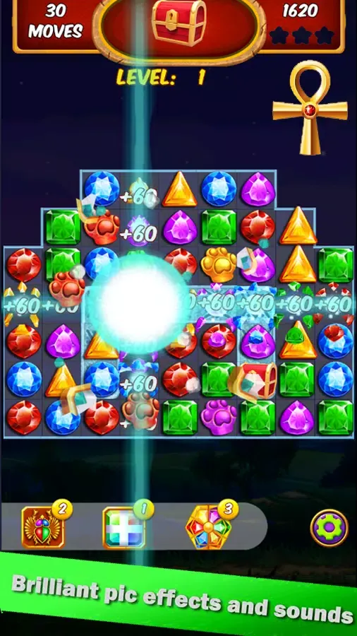 Jewels Deluxe Mania - Match 3 Puzzle Legend Ekran Görüntüleri
