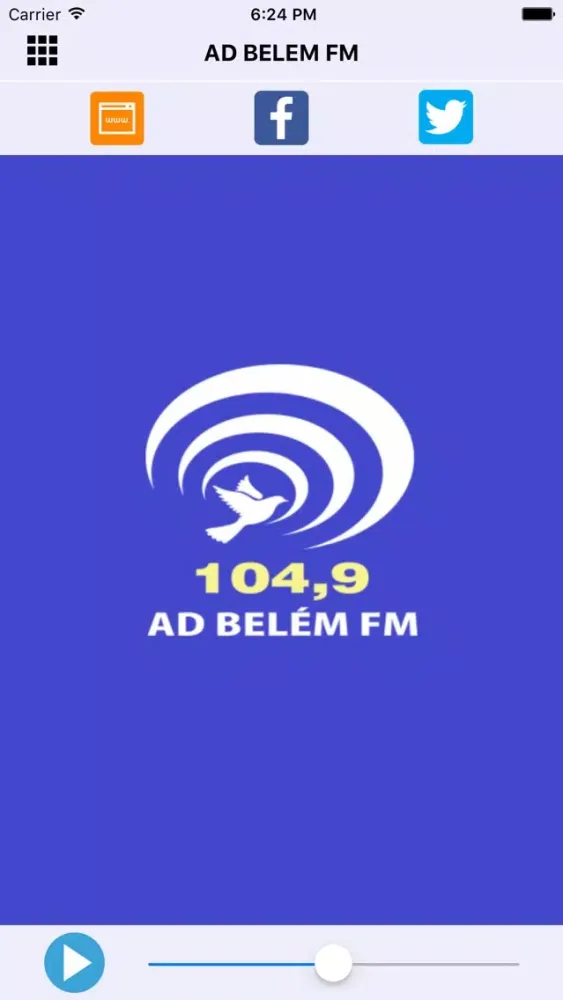 Captures d'écran de AD BELEM FM