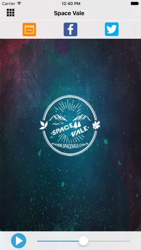Capturas de tela do Space Vale