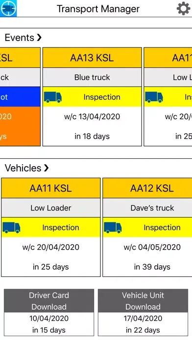 Transport Manager স্ক্রিনশট