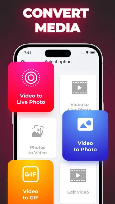 Ảnh chụp màn hình của Video to Live: wallpaper maker
