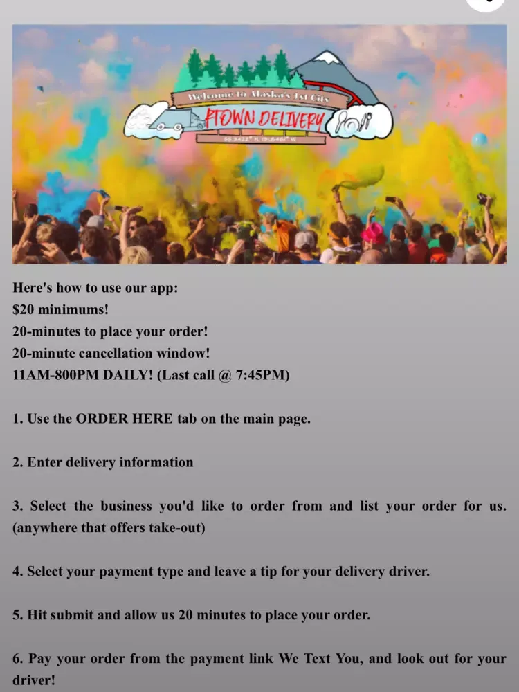 Capturas de pantalla de KTOWN Delivery iPad 