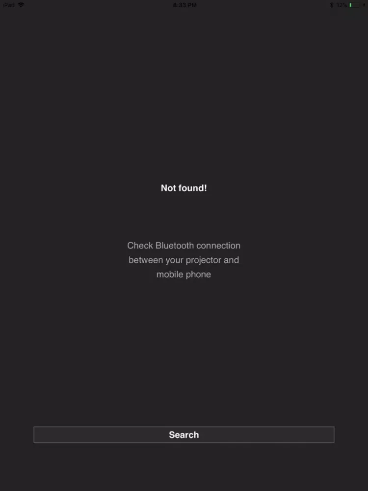 Capturas de pantalla de LTE Beam Projector iPad 