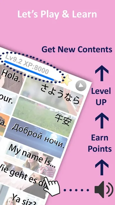 Capturas de pantalla de Learn Greek Vocabulary Words Baby FlashCards