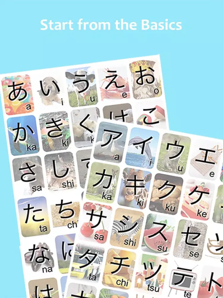 LETS Learn Hiragana & Katakana iPad  スクリーンショット