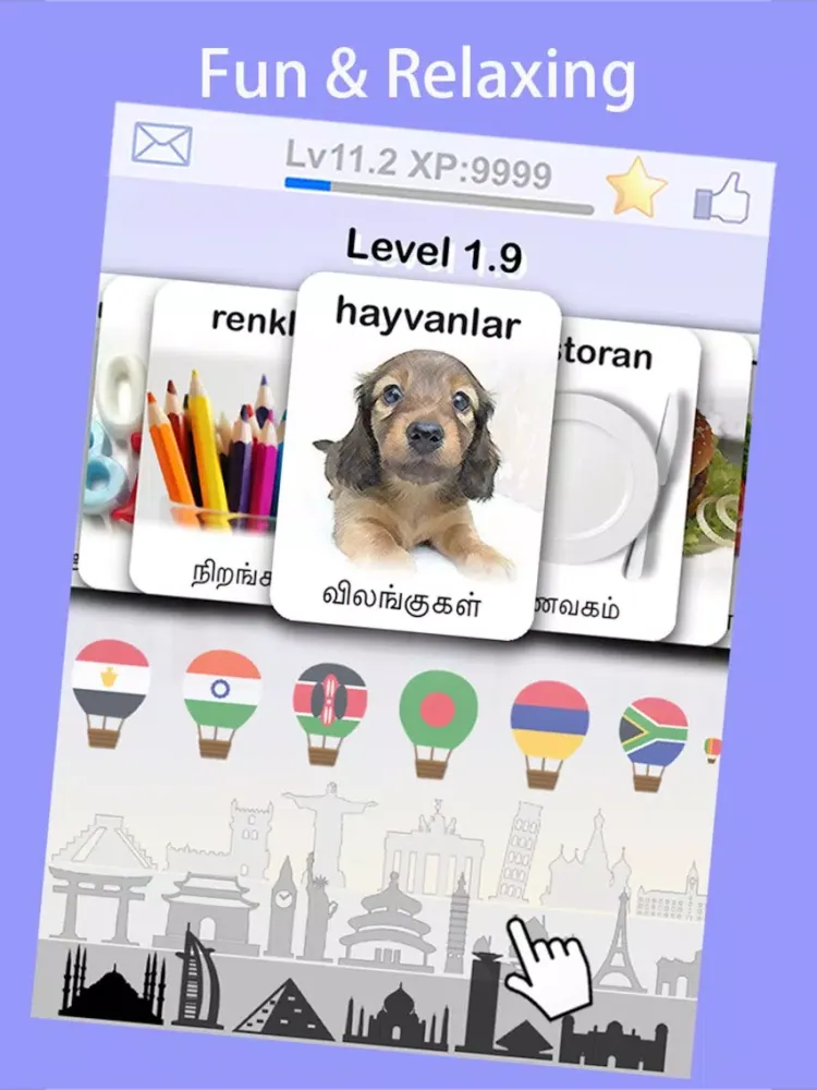 Unlock 9 SouthAsia, ME, Africa Languages for 500 iPad  스크린샷