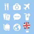 LETS Travel UK! Speak English Phrase Guide Book
