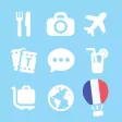 LETS Travel France! Speak French Phrase Guide Book