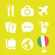 LETS Travel Italy! Speak Italian Phrase Guide Book
