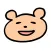 Everyday Kuma Sticker