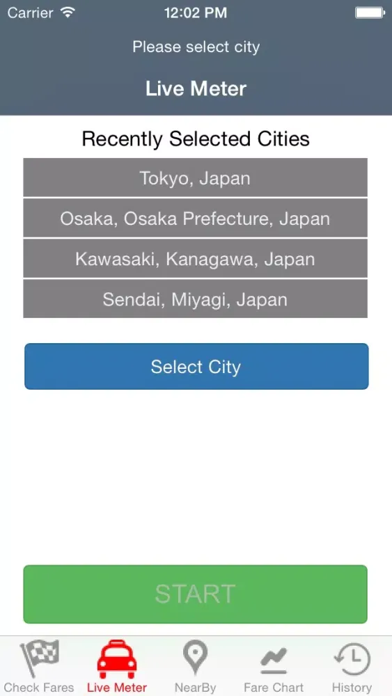 Capturas de pantalla de TaxoFare - Japan