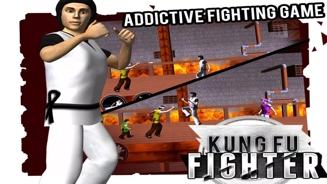 Capturas de tela do Kung Fu Fighter ( Fighting Games )