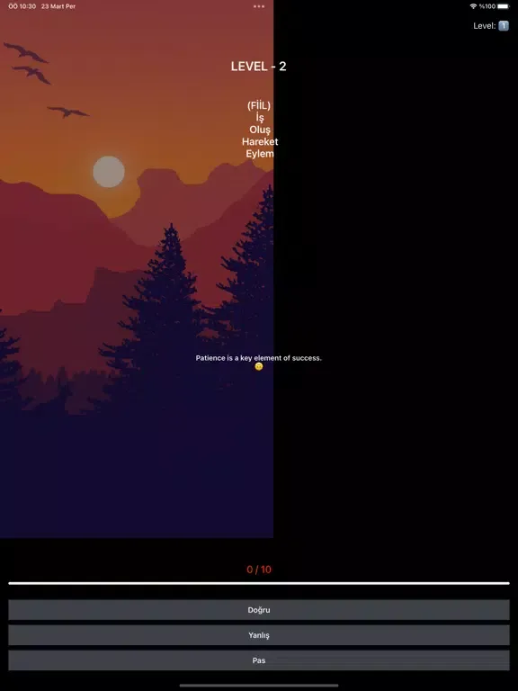 Capturas de pantalla de QuizzesWizardingWorld iPad