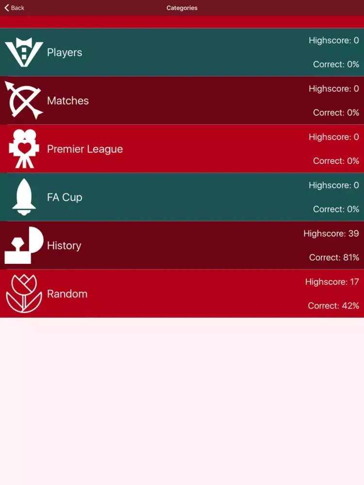 Capturas de pantalla de Football Trivia Quiz 2017 iPad 