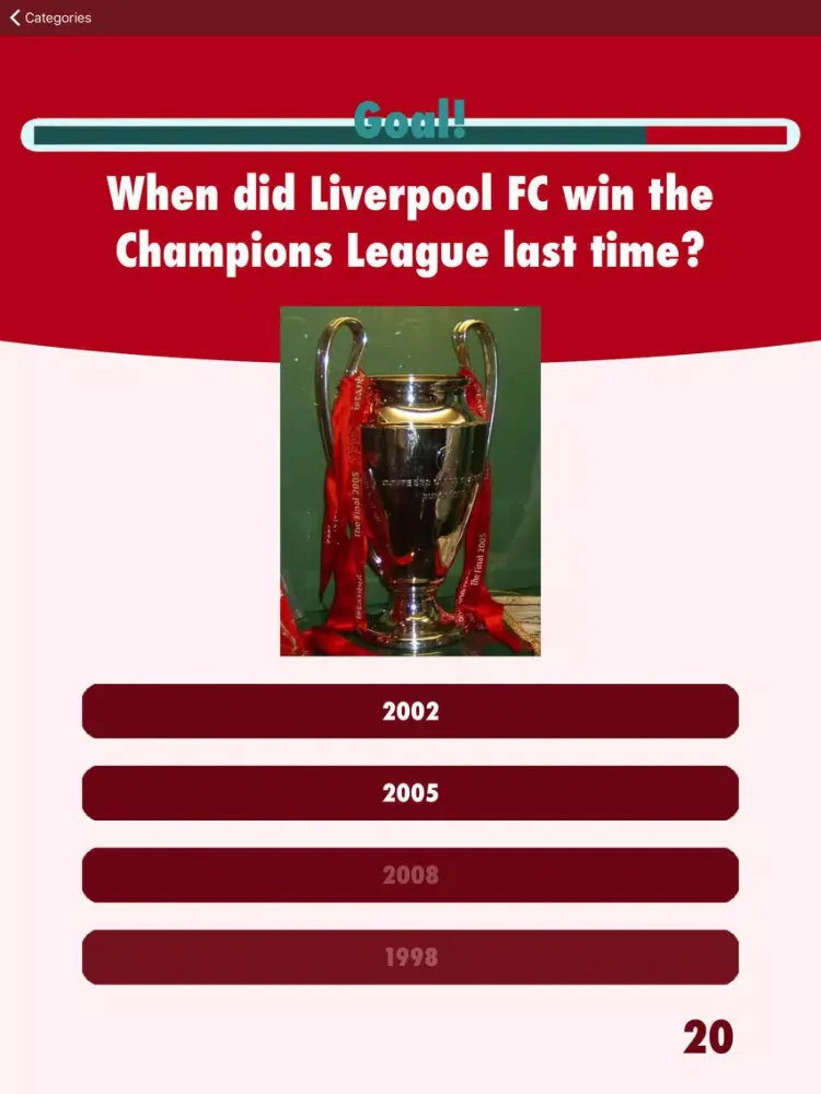 Capturas de pantalla de Football Trivia Quiz 2017 iPad 