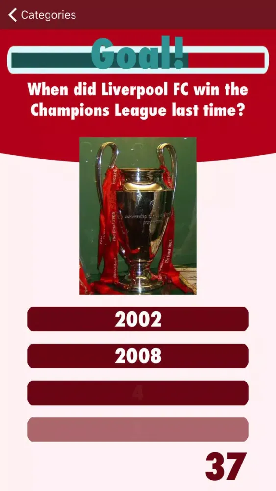 Capturas de pantalla de Football Trivia Quiz 2017