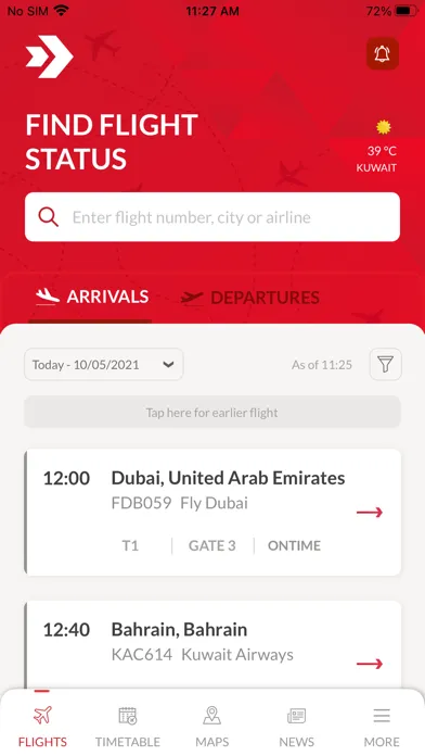 Capturas de pantalla de Kuwait International Airport
