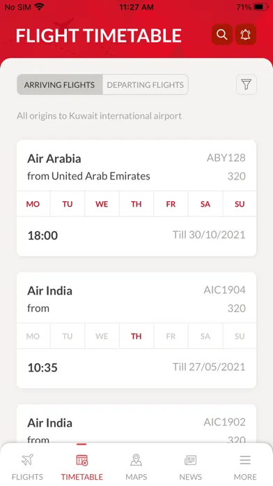 Capturas de pantalla de Kuwait International Airport