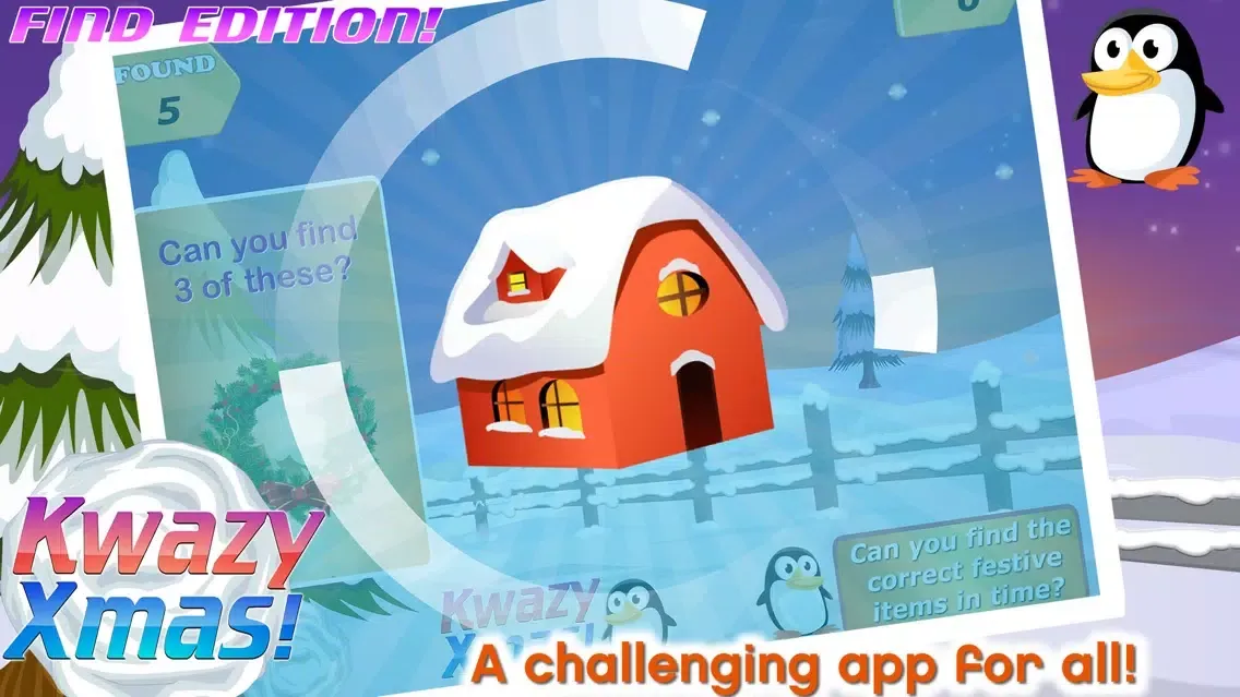 Tangkapan skrin Christmas Games Spot The Differences Xmas Fun
