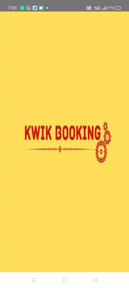 Capturas de tela do Kwik Bookings