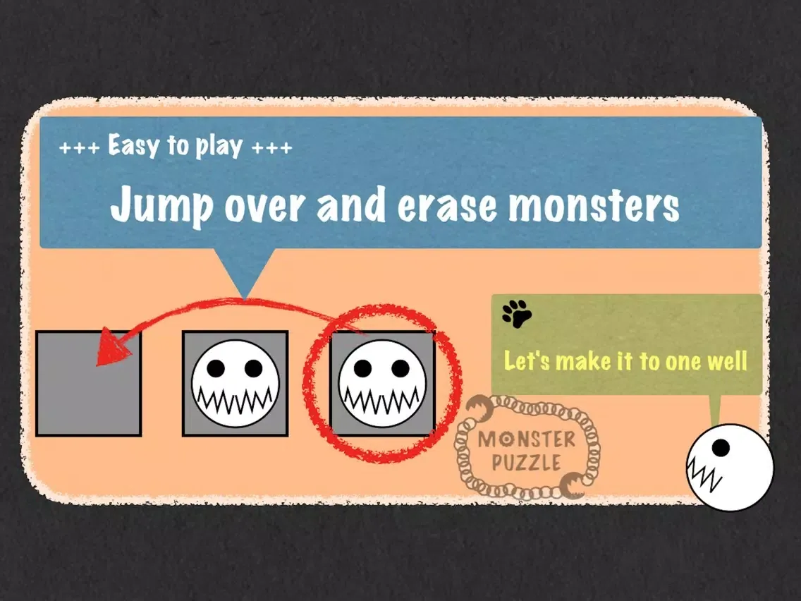 Capturas de pantalla de Monster Puzzle Peg-Solitaire iPad 