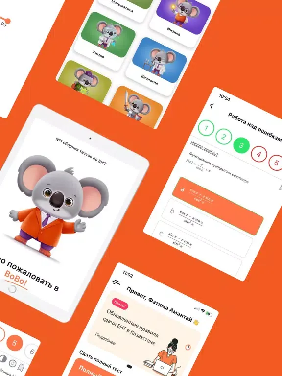 تصاویر bobo - ҰБТ, ЕНТ iPad 