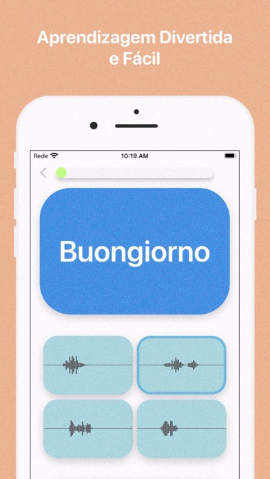 Tangkapan layar Aprenda Italiano do Zero