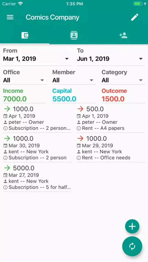 Finance Manager Online Ekran Görüntüleri