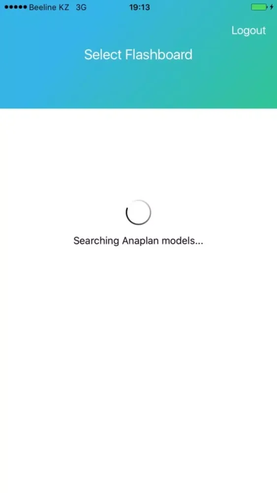 Capturas de pantalla de Flashboard - Anaplan reporting