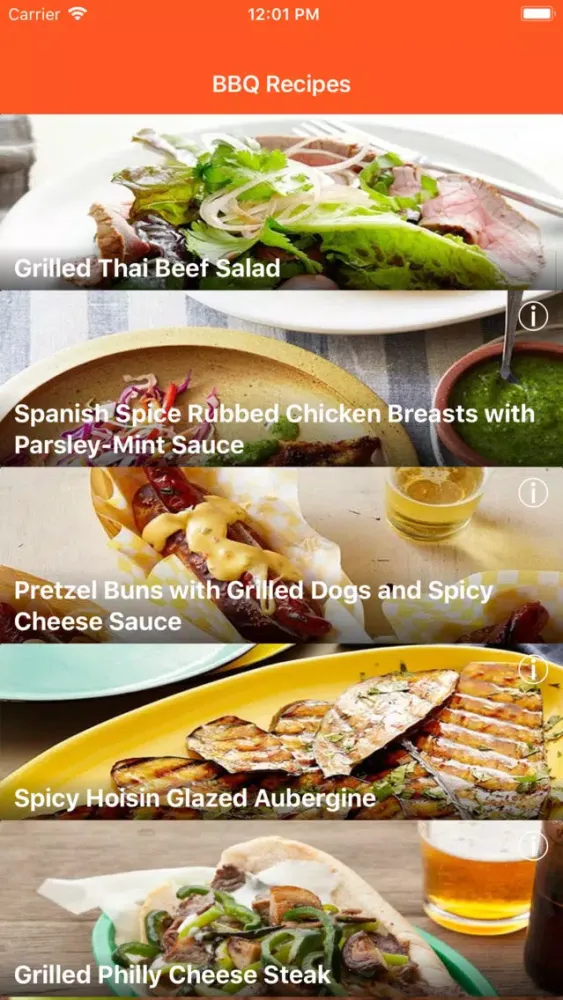 BBQ Barbecue Recipes Ekran Görüntüleri