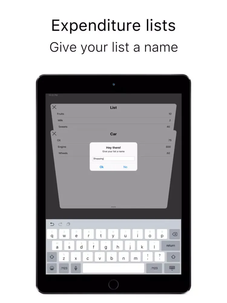 Capturas de pantalla de Clean Wallet iPad 
