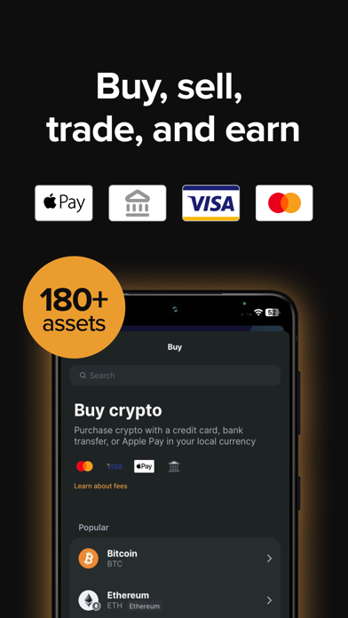 Tangkapan skrin Zengo: Crypto & Bitcoin Wallet